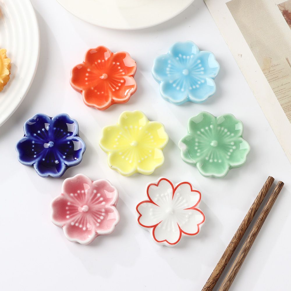 Chopstick Rest Ceramic - Dining Kitchen Spoon Fork Chopstick Rest
