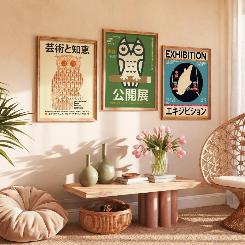 Japanese Exhibition Wall Poste - Japanese Tokyo Lifestyle ulasan dan harga