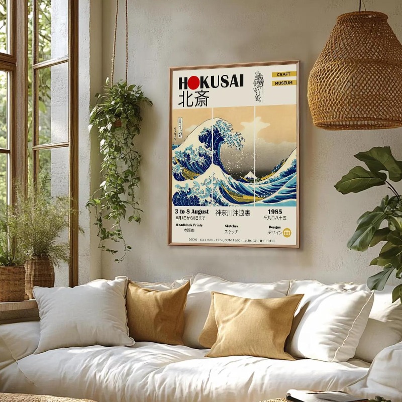 Japanese Exhibition Wall Poste - Japanese Tokyo Lifestyle ulasan dan harga