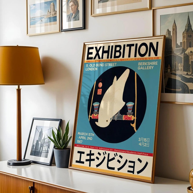 Japanese Exhibition Wall Poste - Japanese Tokyo Lifestyle ulasan dan harga