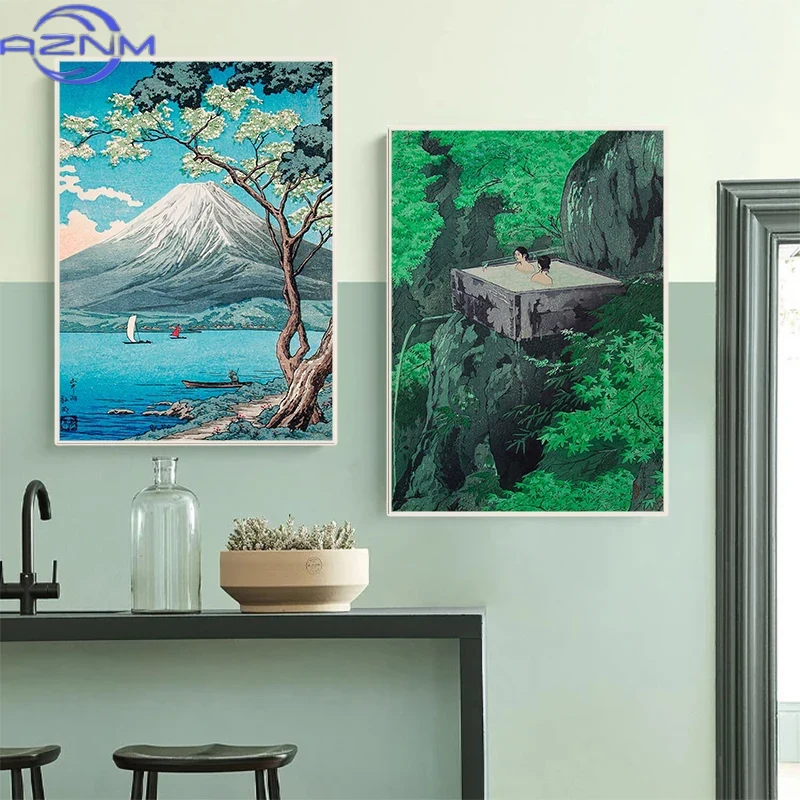AZNM Retro Ukiyo-e Traditional - Japanese Tokyo Lifestyle ulasan dan harga