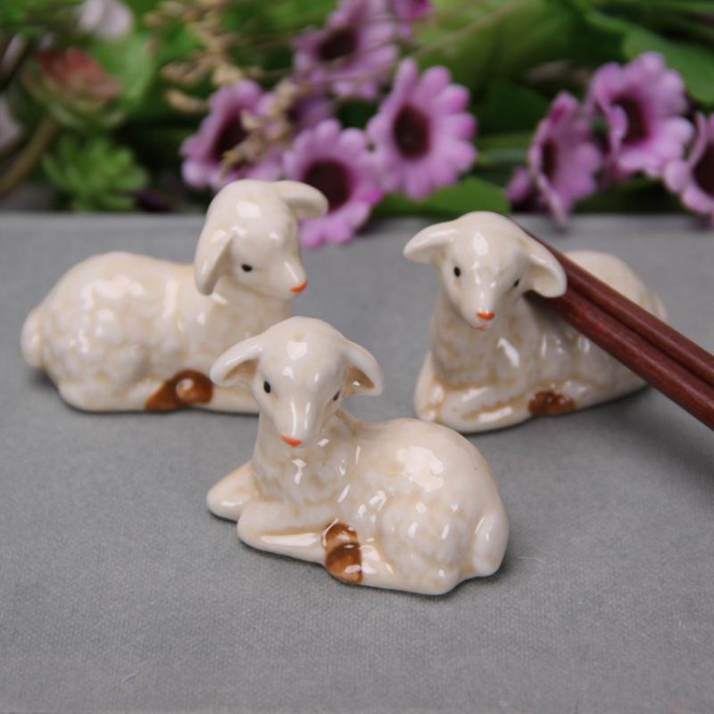 New Lovely Ceramic Animal Pen  - Chopstick Rest Ceramic ulasan dan harga