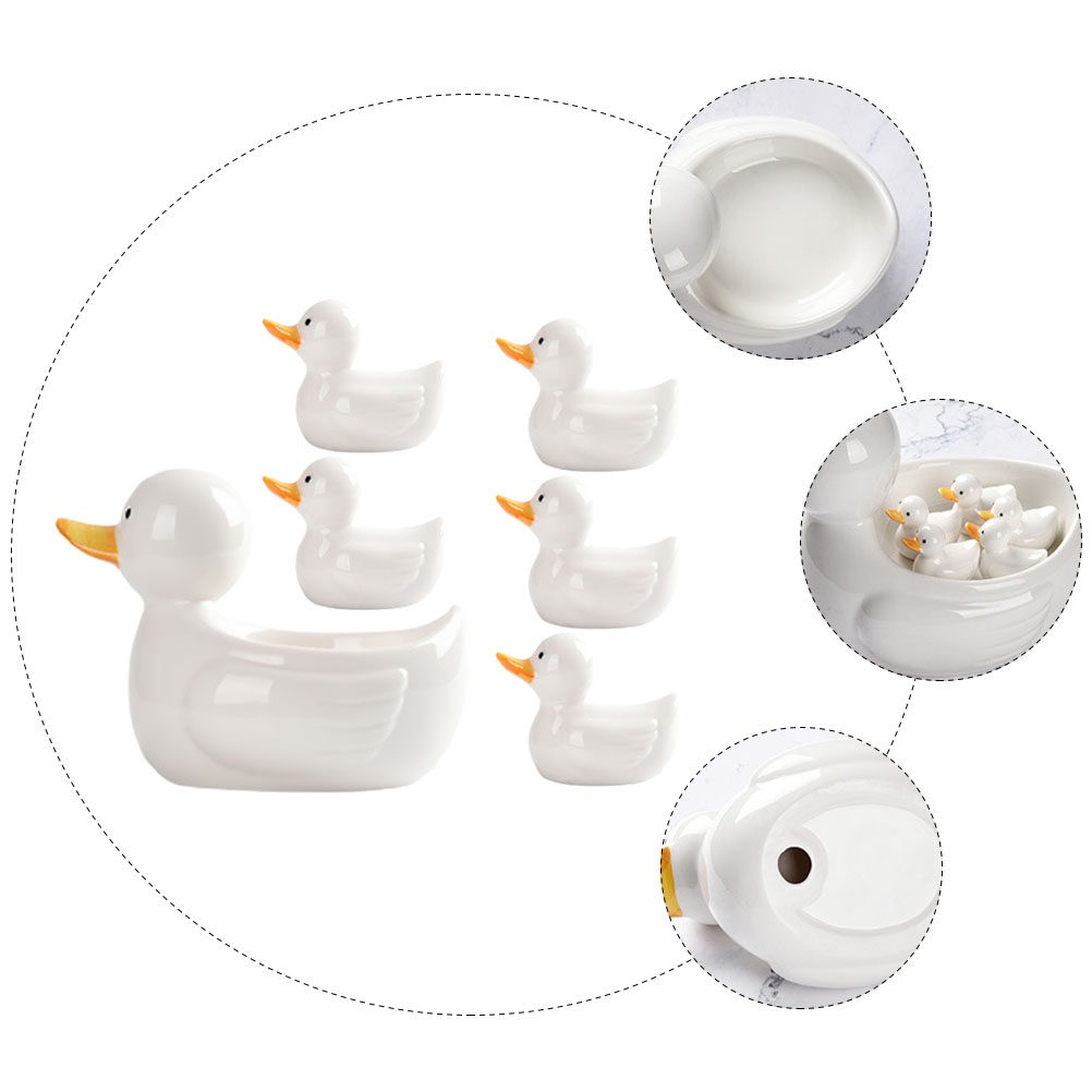1Set White Ceramic Chopsticks  - Chopstick Rest Ceramic ulasan dan harga