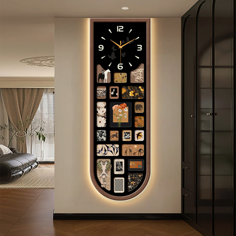Vertical Security Wall Clock U - Japanese Living Lifestyle ulasan dan harga