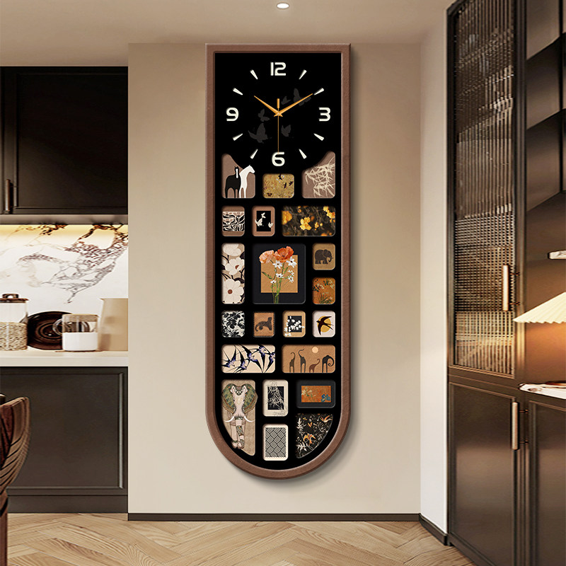 Vertical Security Wall Clock U - Japanese Living Lifestyle ulasan dan harga