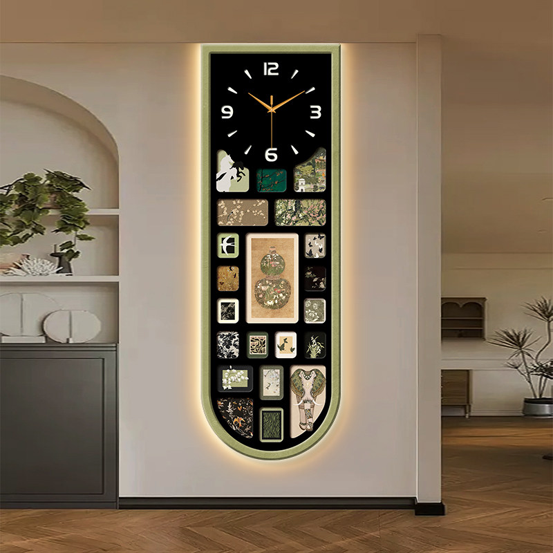 Vertical Security Wall Clock U - Japanese Living Lifestyle ulasan dan harga