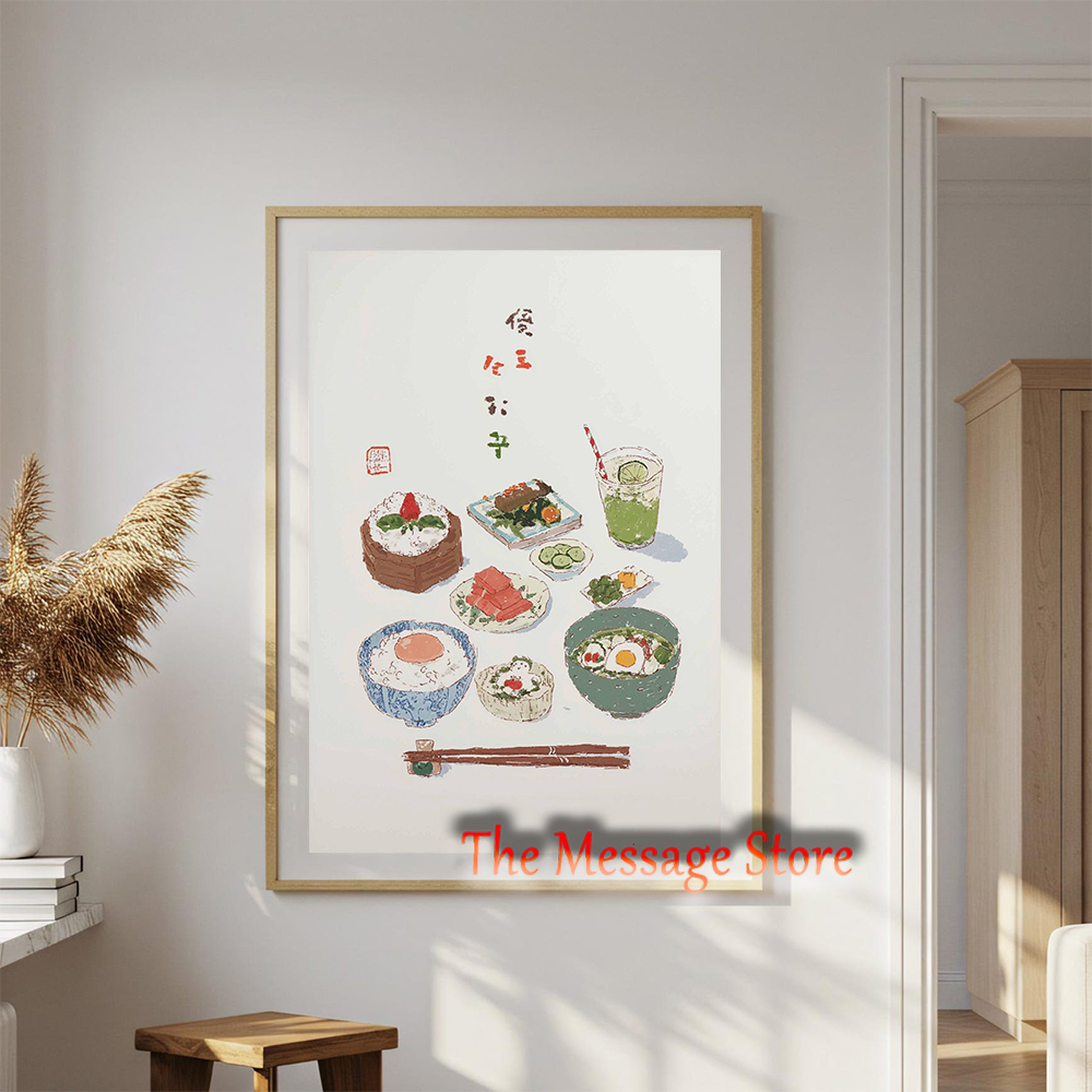 Japanese Food Breakfast Kawaii - Japanese Lifestyle Anime ulasan dan harga