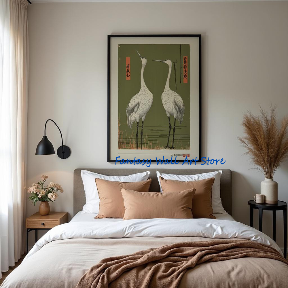 Birds Vintage Asian Traditiona - Japanese Traditional Lifestyle ulasan dan harga