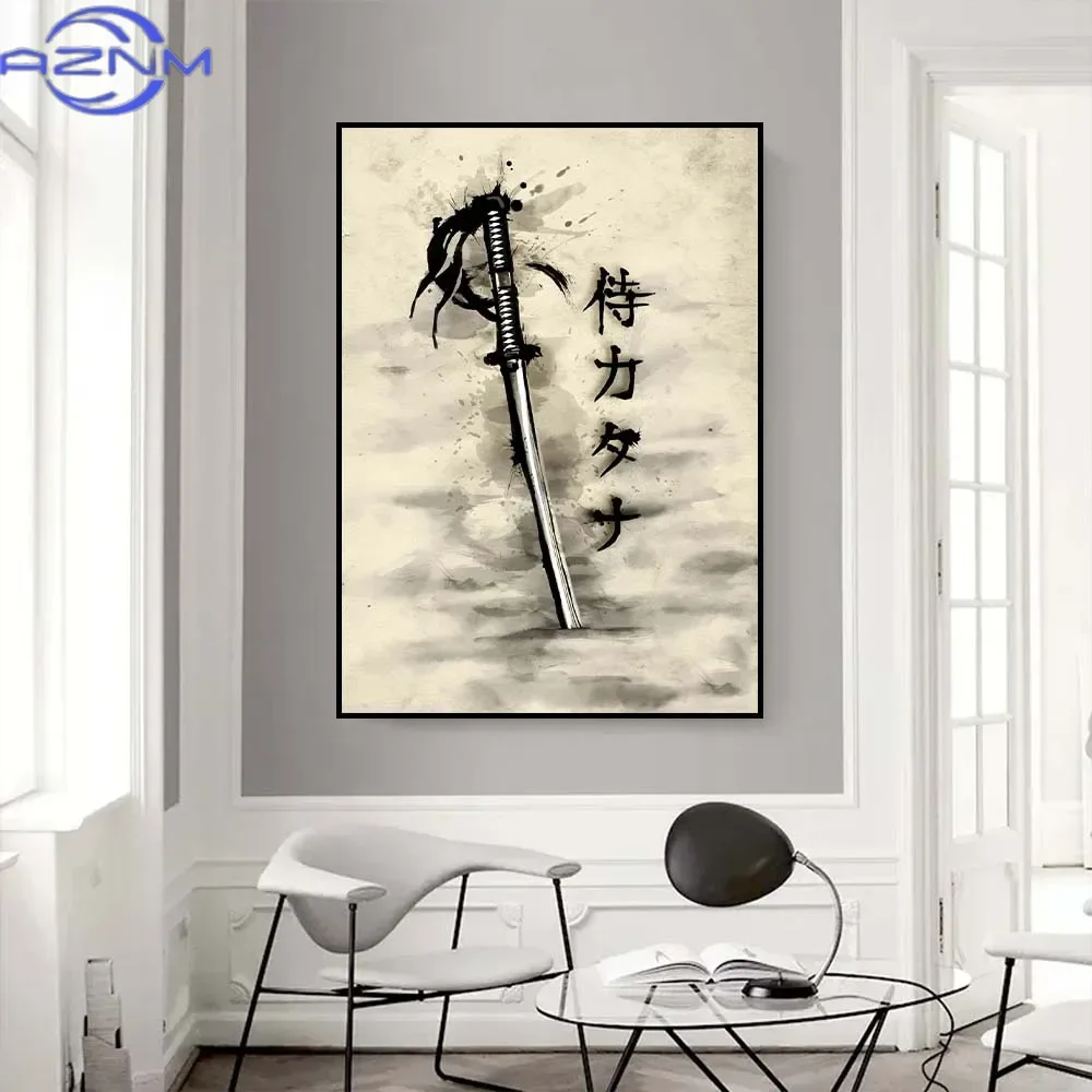 AZNM Canvas Painting Japanese  - Japanese Living Lifestyle ulasan dan harga