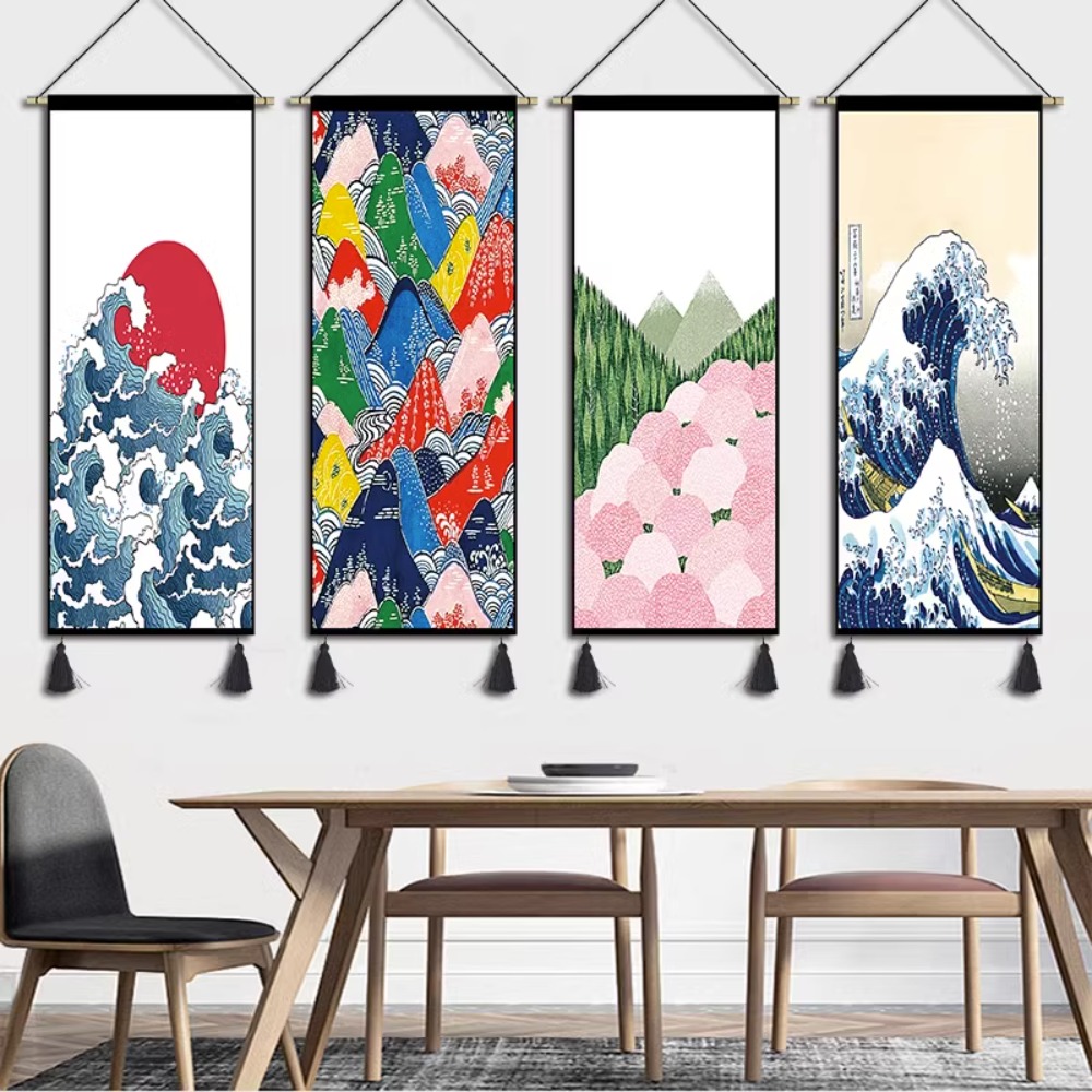 Japanese Style Hanging Picture - Japanese Living Lifestyle ulasan dan harga