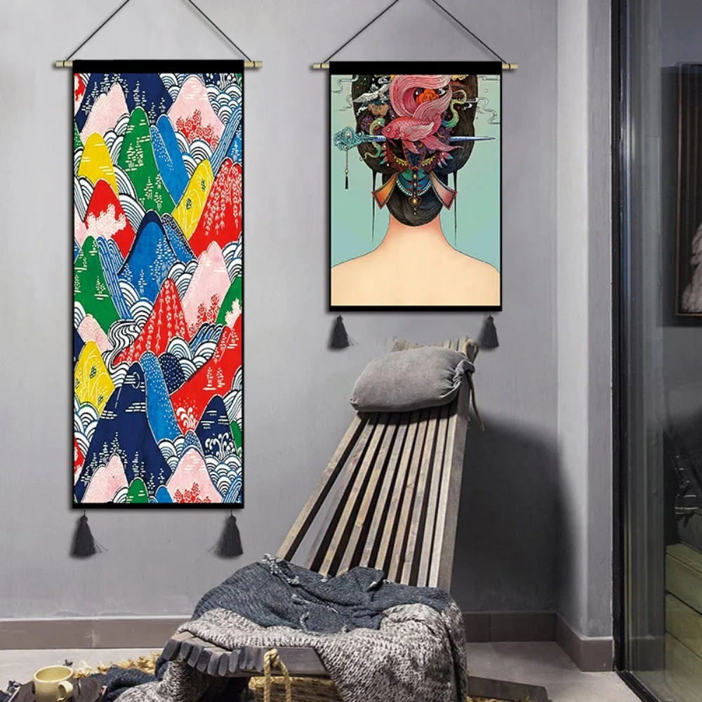 Japanese Style Hanging Picture - Japanese Living Lifestyle ulasan dan harga